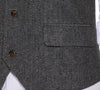 Suit Vest - Casual Men's Herringbone V Neck Waistcoat