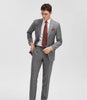Fashion Mens Suit 2 Pieces Plaid Peak Lapel Tuxedos (Blazer + Pants) Pieces Suit