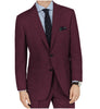 2 Pieces Suit - Formal 2 Pieces Mens Suit Flat Notch Lapel Tuxedos For Wedding (Blazer+Pants)