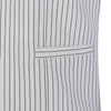 Fashion Men’s Striped Vest V-Neck Waistcoat Suit