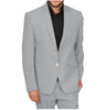 2 Pieces Suit - Formal Men's 2 Pieces Mens Suit Notch Lapel Linen For Wedding (Blazer+Pants)
