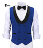 Suit Vest - Fashion Men's Suit Vest Regular Fit Shawl Lapel Waistcoat Groomsmen