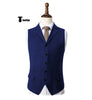 Vintage Classical Men’s Classic Tweed Herringbone Notch Lapel Waistcoat Xs / Royal Blue Suit Vest